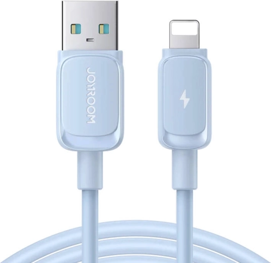 Joyroom kabel USB na Lightning 2,4 A 1,2 m niebieski