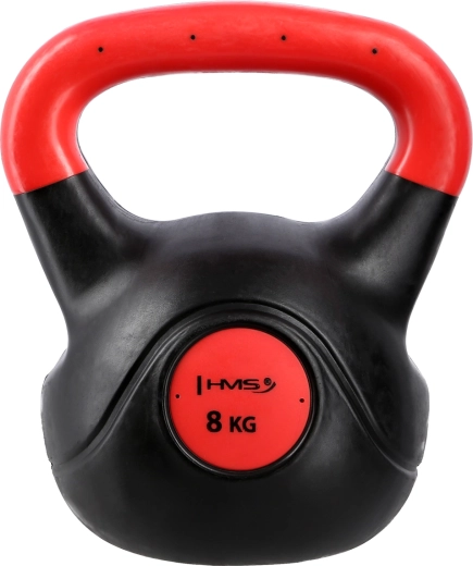 Kompozytowy kettlebell HMS KPC 8 kg czerwony