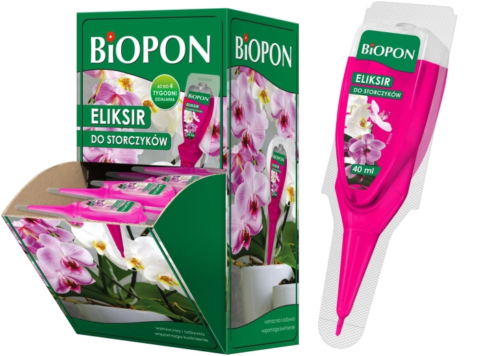 Biopon eliksir do storczyków 40 ml aplikator samodawkowy