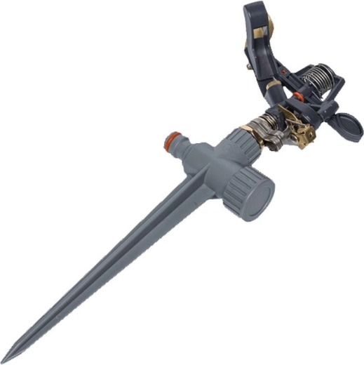 Impulsowy zraszacz szpilkowy WHITE LINE WL-230BK, metal/plastik