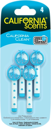 California Scents Vent Sticks odświeżacz powietrza do kratki nawiewu – California Clean
