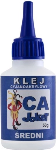 Klej cyjanoakrylowy średni 50 g Joker