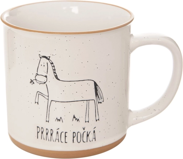 Kubek ceramiczny Statek koń 0,53 l