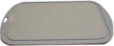 Plastowa deska kuchenna 34 × 23 cm, zaokrąglona, mix kolorów