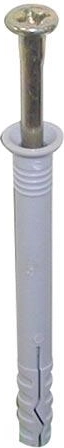 Kołek wbijany 8 × 60 mm, płaska główka (50 szt.)
