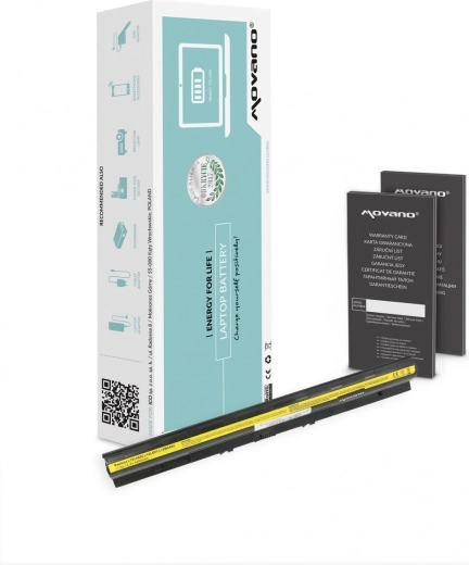 Bateria Movano do Lenovo G500s, Z710, G50-45 i G50-70 (4400 mAh, 63 Wh)