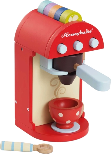 Drewniany dziecięcy ekspres do kawy Le Toy Van Honeybake