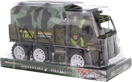Wojskowy samochód z plandeką na napęd cierny 23 cm