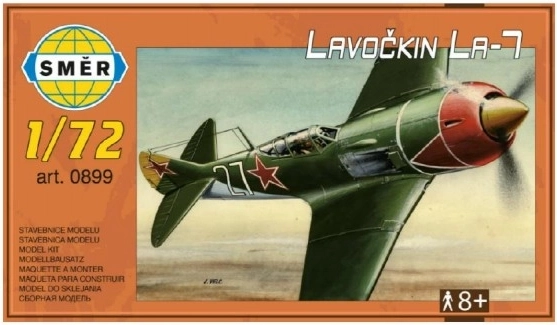 Model samolotu Ławoczkin La-7 w skali 1:72