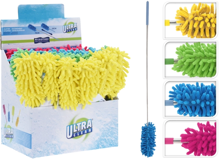 Teleskopowa ściereczka z mikrofibry do kurzu 25–75 cm