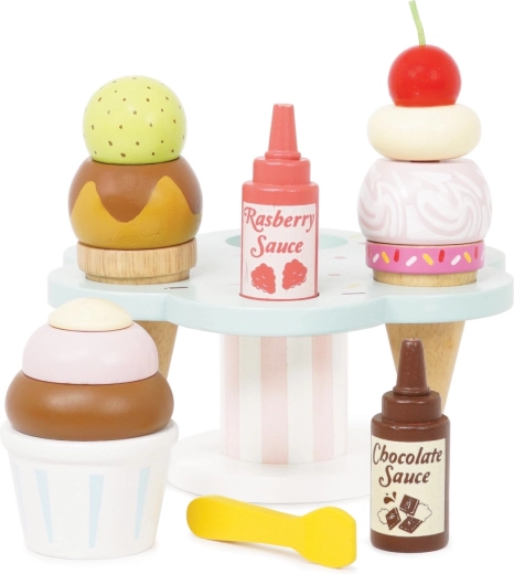 Drewniany zestaw lodów Carlo’s Gelato Le Toy Van