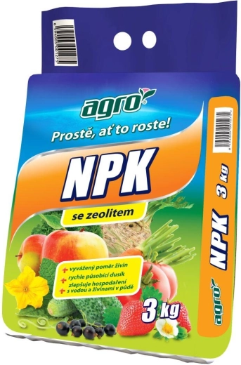 Uniwersalny granulowany nawóz NPK 3 kg AGRO
