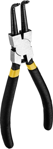 Wewnętrzne szczypce segera wygięte 180 mm DREL
