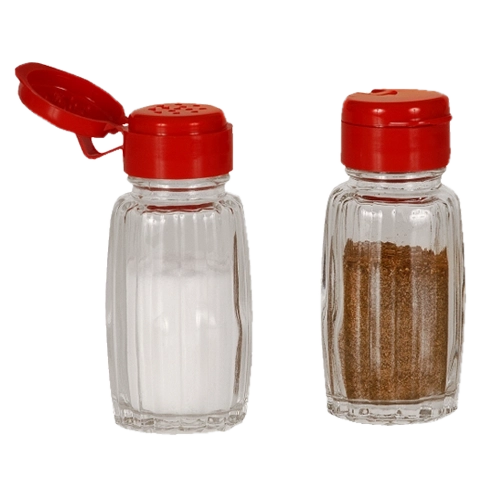 Szklany pojemnik na przyprawy 50 ml z pokrywką Practic