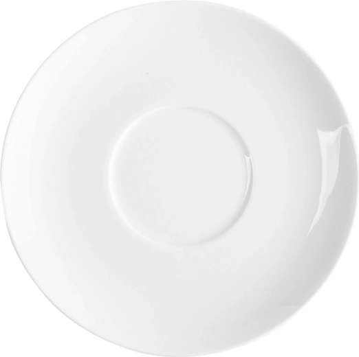 MariaPaula Klasyka biały porcelanowy spodek 17 cm