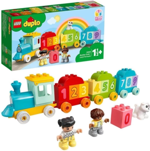 Lego Duplo Pociąg z cyferkami – nauka liczenia