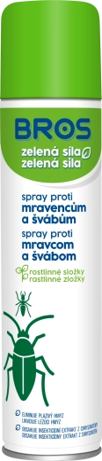 Bros Zielona siła spray przeciw mrówkom i karaluchom 300 ml