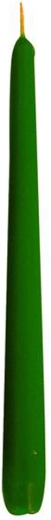 Stożkowa świeca Provence 24,5 cm – Ciemnozielona