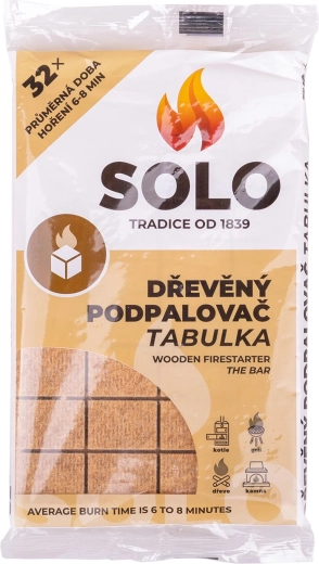 Drewniana podpałka SOLO 32 szt.