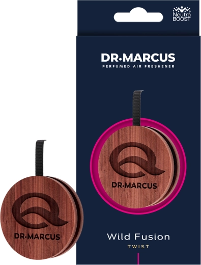 Dr Marcus Premium Wood Twist Wild Fusion odświeżacz powietrza do samochodu