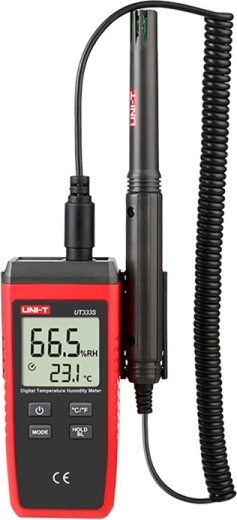 cyfrowy termometr i higrometr z sondą zewnętrzną UNI-T UT333S
