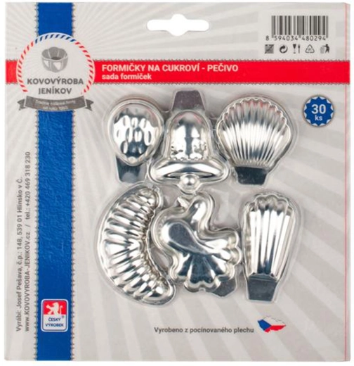 Zestaw mini foremek do ciasteczek 30 szt.