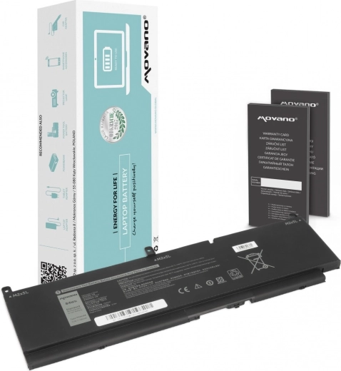 Bateria Movano do Dell Precision 15 7550/7560/7760 7400 mAh (84 Wh)