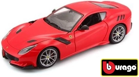 Bburago metalowy model Ferrari F12 TDF czerwony 1:24