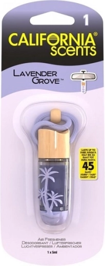 Zawieszany odświeżacz CALIFORNIA SCENTS Lavender Grove