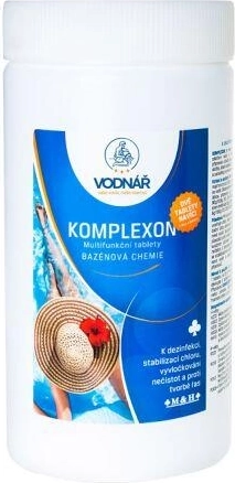 Wielofunkcyjne tabletki do basenu KOMPLEXON 1,4 kg VODNÁŘ