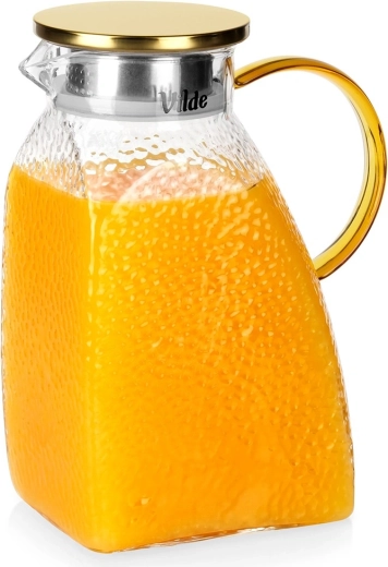 Vilde szklany dzbanek z pokrywką do lodówki 1,8 l