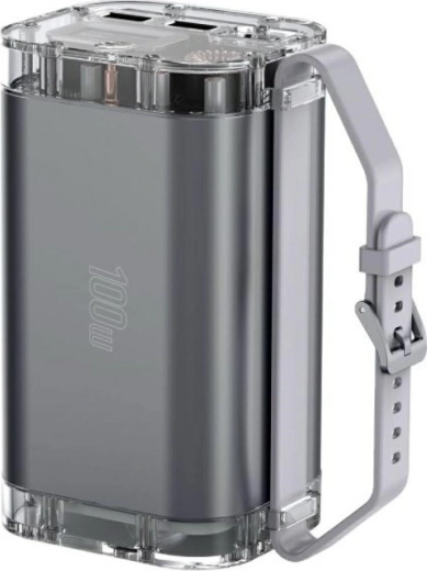 Powerbank Lucid Ultra 40000 mAh 100 W szara