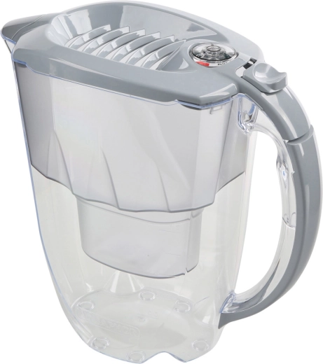 Dzbanek filtrujący Aquaphor 2,8 l Amethyst (szary) + 3× wkład filtrujący B100-25