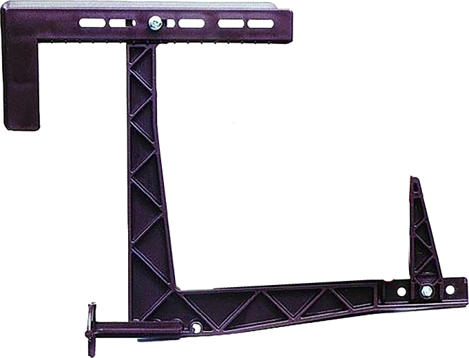 Regulowany balkonowy uchwyt na skrzynkę HERKULES 18 × 17 cm, terakota