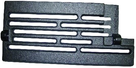 Dolny obrotowy ruszt żeliwny 14 × 29,5 cm do kuchni 9100 i 9103