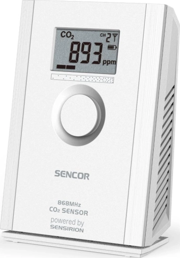 Sencor SWS CO2 Pro bezprzewodowy czujnik dwutlenku węgla