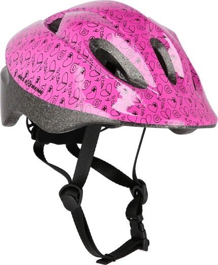 Kask rowerowy NILS Extreme MTW05 – różowy – S (52–56)