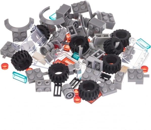 L-W Toys kreatywny zestaw do budowy aut – dodatek do klocków konstrukcyjnych