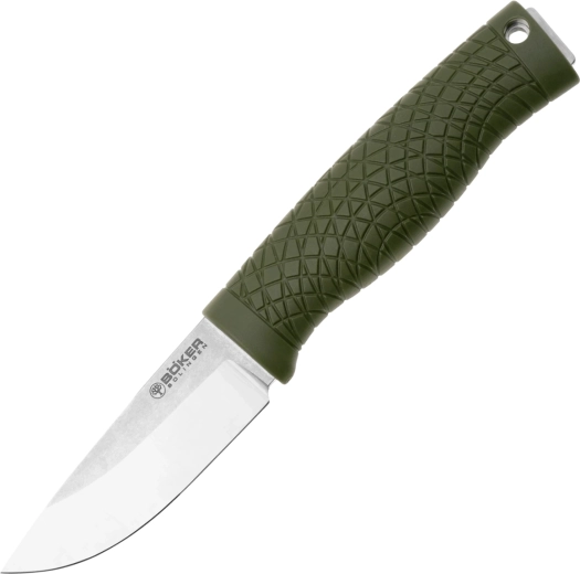 Böker Manufaktur Solingen Bronco Mini Green – kompaktowy nóż outdoorowy