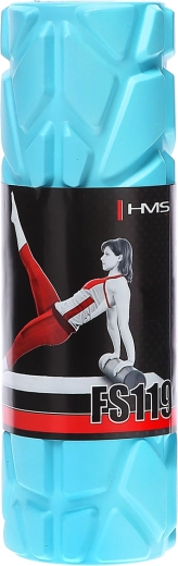 Wałek do masażu piankowy HMS 30 cm niebieski