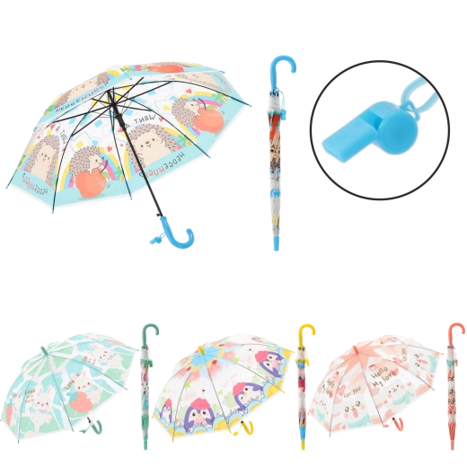 Klasyczny parasol półautomatyczny, średnica 83 cm
