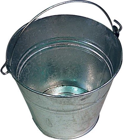 Ocynkowane wiadro 10 l KOVOTVAR