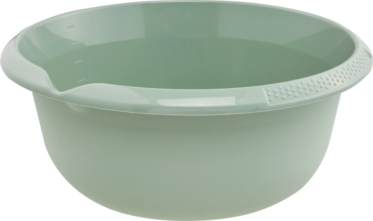Okrągła misa z dziobkiem 6 l, ciemnozielona