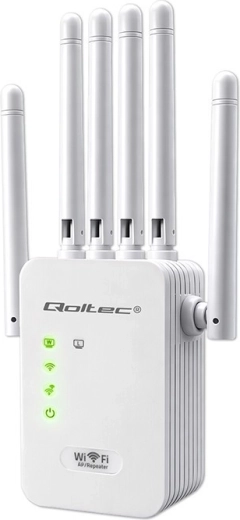 Wzmacniacz sygnału WiFi repeater i access point 300 Mb/s z 6 antenami
