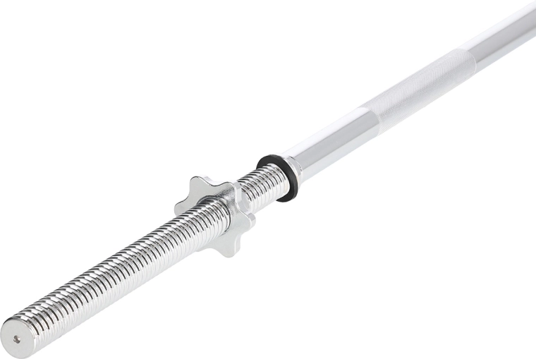 Sztanga dwuręczna 200 cm, średnica 30 mm z nakrętkami gwiazdkowymi