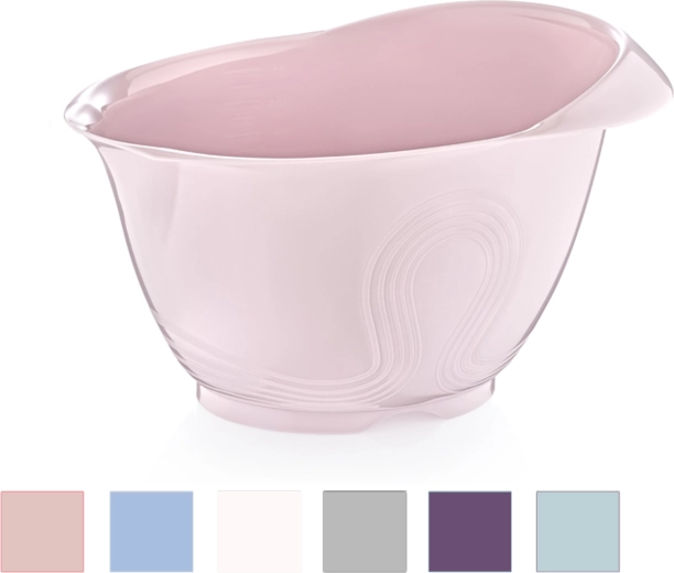 Owalna misa do mieszania 4 l z uchwytem i dziobkiem