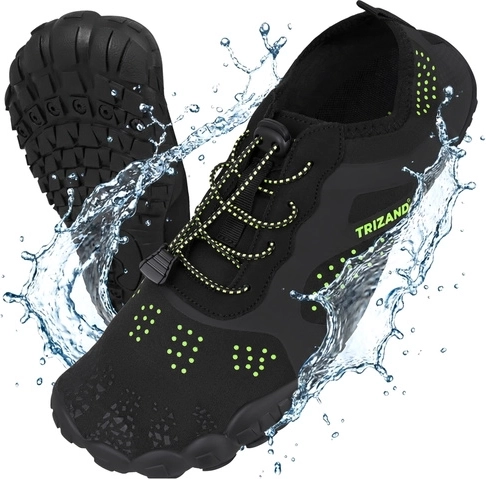 Buty do wody Trizand czarne, rozmiar 43, podeszwa 5 mm