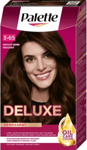 Palette Deluxe 3-65 czekoladowa farba do włosów 50 ml