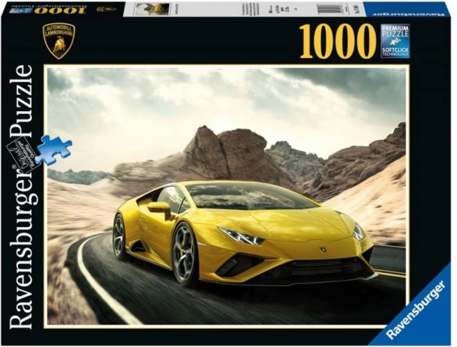 Puzzle Lamborghini Huracán EVO RWD 1000 elementów Ravensburger