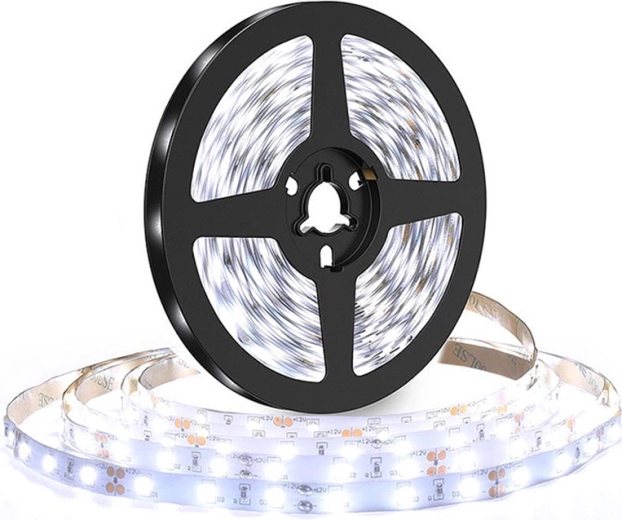 Solight taśma LED 5 m, 120 LED/m, 10 W/m, 1100 lm/m, IP20, zimna biel